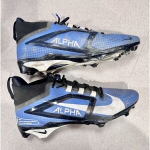 Nike Alpha Menace 4 Elite Football Cleats Size 15 Blue FD7036-400